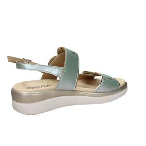 Sandalo con Zeppa Cinzia Soft da Donna Verde Acqua IO20637C - Product Image 4