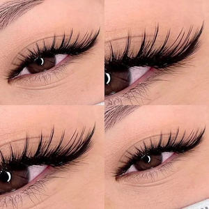 Strip Lashes 10mm j Curl Faux <span class=keywords><strong>Cils</strong></span> En Soie Naturel Vegan Silk Eyelash 15mm Black and <span class=keywords><strong>Rose</strong></span> <span class=keywords><strong>Gold</strong></span> Lash Boxes - Product Image 6