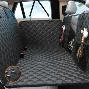 Housse de siège de voiture pour animaux de compagnie, robuste, écologique, respirante, rallonge de siège arrière, 181 kg, résistante aux taches, Oxford imperméable, antidérapante pour chiens - Product Image 1
