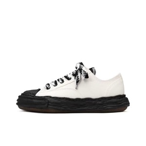 Hot Selling Men's Luxury <b>Canvas</b> Sneakers High Quality Black Casual Shoes Lace-up Fashion Trend Comfortable Anti-Slip Lightweight - Product Image 3