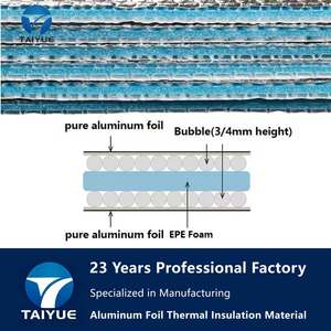 El <span class=keywords><strong>Mejor</strong></span> Rollo Personalizado de Aislamiento Térmico de Burbujas y Espuma de Papel de Aluminio Manta Barrera Radiante <span class=keywords><strong>para</strong></span> Techos, Paredes y Suelos en Construcción - Product Image 2