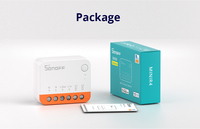 Module de commande sans fil intelligent pour la maison intelligente, contrôle bidirectionnel, mini interrupteur intelligent Wifi Sonoff MiniR4