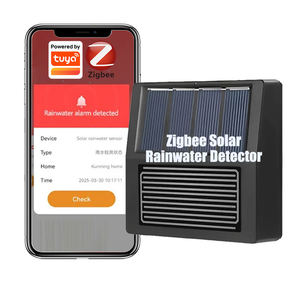 Capteur de pluie ZB-SRD Tuya Zigbee, alertes de pluie en temps réel, intégration maison intelligente, étanche IP65, alimenté par énergie solaire pour le jardin - Product Image 1