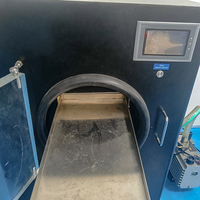 Kleine 4-6kg capaciteit mini-vriesdroogmachine, op maat gemaakte apparatuur voor het lyofiliseren van zelfgemaakte voedsel-, fruit- en groenteschijfjes