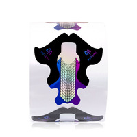 Pochoirs de guidage en plastique pour extensions d'ongles en gel UV acrylique français, portables, pour marque privée, pour la beauté