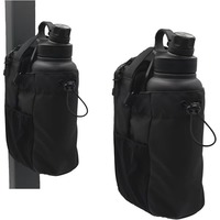 Sac de Sport Magnétique en Gros pour Bouteille d'Eau avec Bandoulière, Pochette Porte-Bouteille à Bretelle pour Entraînement Sportif