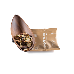 Чай из чистого натурального ганодерма лусидума, дендробиума officinale и западного женьшеня - Product Image 1