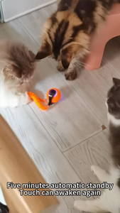 2025 Nouveau 360 °   Jouet interactif pour chat, balle roulante automatique, jouet rotatif pour chat - Product Image 6