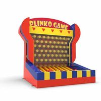 Vente d'usine attrayante, location commerciale, jeu de plinko gonflable en PVC, taille personnalisée pour enfants et adultes