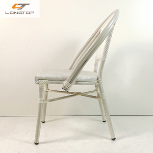 Cửa Hàng Nhà Máy Ghế Ngoài Trời Phật Sơn Bàn Ăn Kim Loại Dùng Cho Nhà Hàng Và 4 Ghế Liễu Gai - Product Image 4