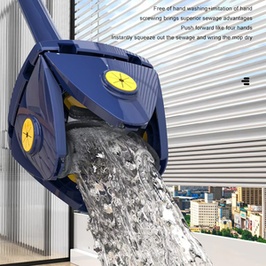 Bán Buôn 3-Trong-<span class=keywords><strong>1</strong></span> Đa Chức Năng Lau Phẳng Với Xoay Đầu Cửa Sổ Làm Sạch Lau Hộ Gia Đình Các Mặt Hàng Làm Sạch Lau - Product Image 3