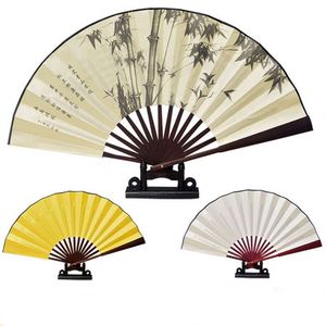 Abanico Plegable Personalizado Tallado a Mano para Fiestas y Festivales, Accesorio de Madera y Plástico - Product Image 1