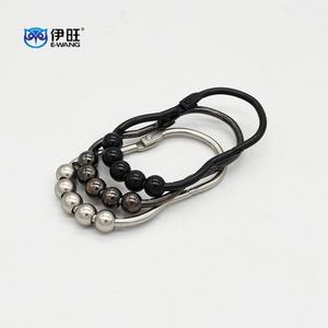 Modern Bathroom Stainless Steel Shower <b>Curtain</b> Hooks Metal Splash Clip - Product Image 5