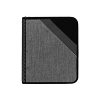 Productos de Archivo para Oficina, Carpeta con Cierre y Logotipo Personalizado, Carpeta Estándar de 3 Anillos, Bolsillos Interiores, Bolsa para Documentos, Carpeta de Archivo