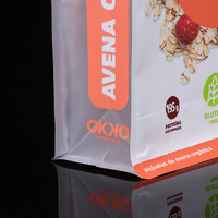 Sachet d'emballage alimentaire personnalisé à fermeture éclair, imprimé sur 8 côtés, étanche, de qualité alimentaire, pour café, avec logo personnalisé, en matériaux BOPP/AL/PE