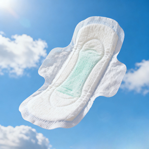 Tovaglioli igienici da donna in cotone Ultra-morbido organico traspirante misura per <span class=keywords><strong>giorno</strong></span> <span class=keywords><strong>e</strong></span> <span class=keywords><strong>notte</strong></span> uso diretto in fabbrica prezzo all'ingrosso - Product Image 2