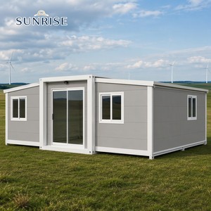Casa Contenedor Expandible Premium SUNRISE, Villa Móvil Prefabricada de Doble Ala, Diseño Personalizado, Casa Inteligente Completamente Amueblada de Alta Gama - Product Image 1
