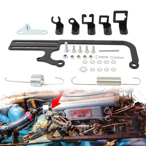 <b>Throttle</b> <b>Cable</b> Bracket Kit 304147 Aluminum Alloy Mounting Hardware for GM700R4 Transmission Repair - Product Image 1