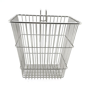 Multi-Fit di fabbrica cesto di filo nero piccolo per Slatwall, griglia di Pegboard, commerciale per tutti gli usi - Product Image 6