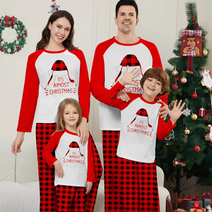 주식 새해 가장 인기있는 가을 휴가 크리스마스 잠옷 가족 세트 잠옷 매칭 Xmas Pjs - Product Image 1