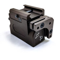 SOTAC GEAR Laser tactique PERST-1 Pointeur laser vert noir/marron avec logo Accessoires de chasse en métal