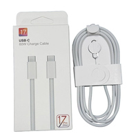Para iPhone 16-15 Cable USB de carga rápida Tipo-C a Tipo-C 30W-45W-60W PD para datos de teléfonos móviles y portátiles Mac