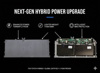 Nouvelle batterie Li-ion NMC KAIRUIZE Nissan Altima Hybrid 2007-2012 G9280-28070 7.2V 6.5Ah P0A80 200 000 km Mise à niveau Ni-MH
