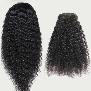 הטוב ביותר מונגולי האפרו קינקי מתולתל שיער לא מעובד מארג עבור 4c/4a/4b שיער מגן סגנונות, 100% שיער טבעי הרחבות למכירה