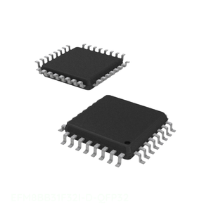 Composants de circuit électronique intégrés 32 TQFP EFM8BB31F32I-D-QFP32 Original - Product Image 1