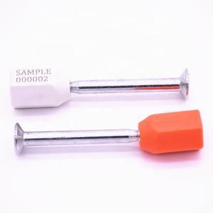 Sceau à boulon de haute sécurité certifié <span class=keywords><strong>ISO</strong></span> <span class=keywords><strong>17712</strong></span>, en acier galvanisé à faible teneur en carbone, ABS, diamètre 8 mm, fabriqué en Chine pour l'expédition - Product Image 2