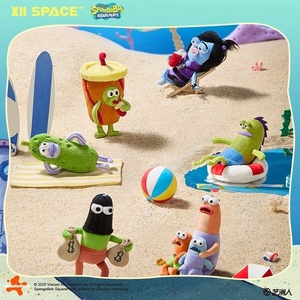 Venta al por mayor: Caja sorpresa <span class=keywords><strong>de</strong></span> peluches X11 a Day of Bikini Bottom Residents, genuinos, en stock, regalos <span class=keywords><strong>de</strong></span> moda con diseño <span class=keywords><strong>de</strong></span> dibujos animados. - Product Image 3