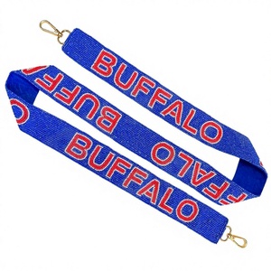 Correa de Cuerda con Cuentas de Búfalo CRYSTAL CRAFT, Asa de Gancho Vintage Ecológica para Accesorios de Bolsos - Product Image 1