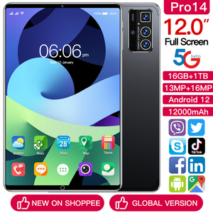 Phiên bản toàn cầu mới mở khóa 2025 Mini Pad với RAM 16GB, ROM 1TB, SIM kép 4G/5G và GPS, điện thoại di động màn hình cảm ứng, điện thoại thông minh 5G - Product Image 2