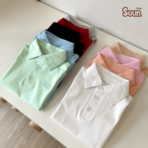 Polo pour enfants en coton, fabrication directe d'usine, t-shirt personnalisé avec logo, confortable, vêtements décontractés pour garçons et filles - Product Image 6