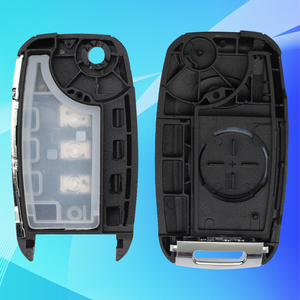 Coque de clé de remplacement MS 3 boutons <span class=keywords><strong>SUV</strong></span> pour <span class=keywords><strong>Hundai</strong></span> Kia Auto Remote Control Key Fob Case Uncut Blank Key Blade Key Case - Product Image 4