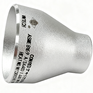 Reductor Concéntrico de Acero Inoxidable 304/304L/316/316L, Fabricado en Vietnam, ASME B16.9 A/SA403, Superficie Lisa, Accesorio para Tuberías - Product Image 2
