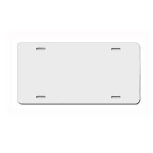 Placa de matrícula en blanco para coche, logotipo decorativo de recuerdo, placas de aluminio de Metal para coche, placa de tocador de aluminio anodizado en blanco - Product Image 5