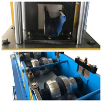 Machine de fabrication de gouttières métalliques pour systèmes de drainage, de tuiles de toiture et de cheminées de descente pour la construction