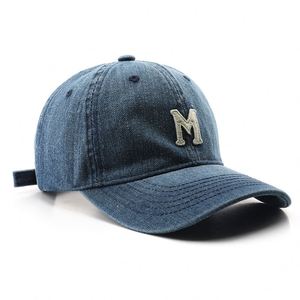 Gorra de Béisbol Deportiva Personalizada de Estilo Urbano Vintage, Unisex, Ajustable, con Hebilla Metálica y Parche con Letras y Logotipo - Product Image 3