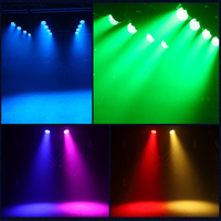 Baru 19x40W RGBW Zoom mencuci luar ruangan tahan air Led IP65 lampu kepala bergerak dengan lingkaran RGB