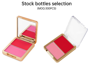 Colorete en Crema para Mejillas y Rostro de Larga Duración y Alta Pigmentación, Vegano y Libre de Crueldad Animal, en Polvo Compacto 2 en una Paleta con Logotipo Personalizado y Etiqueta Privada - Product Image 5