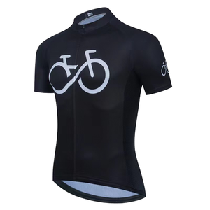 Hoogwaardig Zomerfietspak Voor Sport Ademende Fietskleding Met Korte Mouwen En Zweet-Absorberende Mountainbike Oem-Sets - Product Image 1