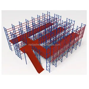 Support à plusieurs niveaux, plateforme de Structure en acier zigantin, pour fabrication à la maison