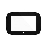 Panneau de navigation AGV industriel personnalisé en verre trempé, écran tactile intégral, dureté 9H, revêtement anti-traces de doigts 2.5D