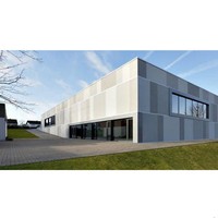 Maisons/Bureaux/Garages/Abris préfabriqués en acier de marque chinoise JIEKE à faible coût, 20/40 pieds, design moderne, modèle Q355, garantie 5 ans et plus