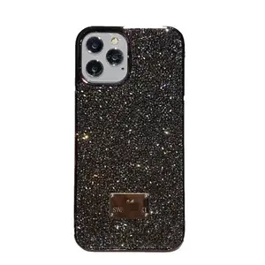 Nieuwe Hot Koop Fashion Bling Diamond Design Hoge Kwaliteit Tpu Case Voor Iphone 13 14 Pro Max Mobiele Telefoon Case cover Voor Vrouwen Meisjes