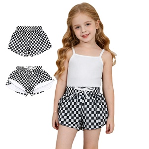 Pantalones Cortos Deportivos para Niñas Pequeñas, de Secado Rápido, con Estampado de Leopardo, Diseño Nuevo, Ropa Deportiva, Yoga, para Niños - Product Image 1