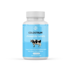 Comprimés de colostrum bovin nourri à l'herbe OEM – Fournisseur d'usine – Colostrum pour le soutien immunitaire (Marque privée) - Product Image 1
