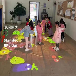 Projection interactive murale, souris interactive au sol LED, multi-touch, capteur de distance SLAMTEC Lidar RPLiDAR <span class=keywords><strong>S3</strong></span> (S3M1) 40m - Product Image 2
