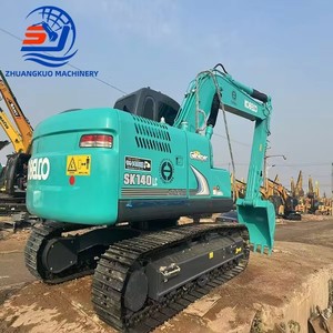 รถขุดมือสองญี่ปุ่น Kobelco SK140 14 ตัน รถขุดไฮดรอลิกแบบตีนตะขาบ คุณภาพสูง ราคาถูก ชั่วโมงการใช้งานต่ำ  ลดราคาพิเศษ - Product Image 2